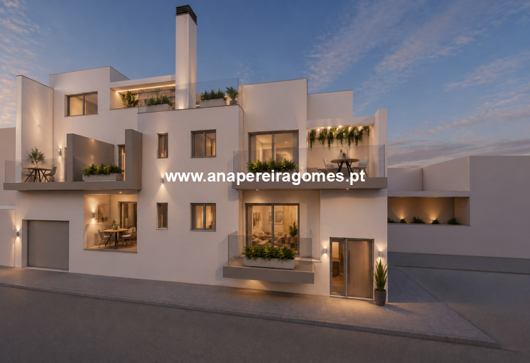Apartamento T1 em constru&ccedil;&atilde;o c/Piscina privada - Tavira, Algarve 